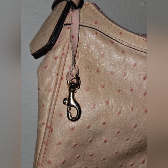 Dooney & Bourke Ostrich Bag (Pink) - Picture 7 of 16